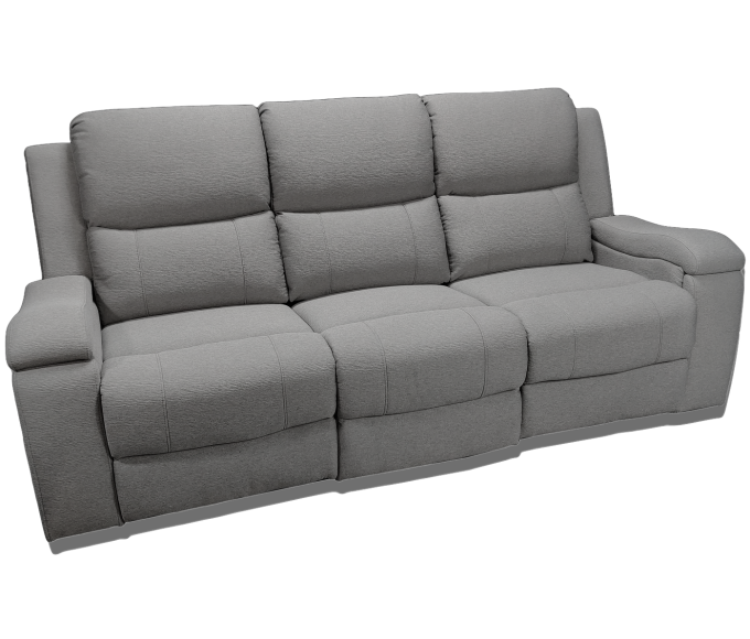 Manilla Fabric Reclining Sofa